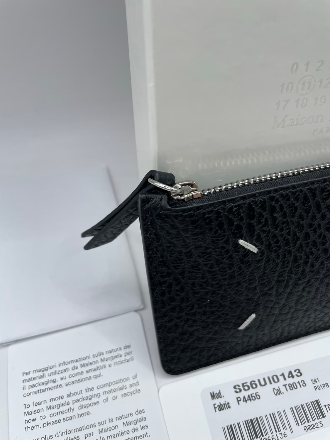 메종 마르지엘라 포 스티치 지퍼 카드지갑 상품이미지2