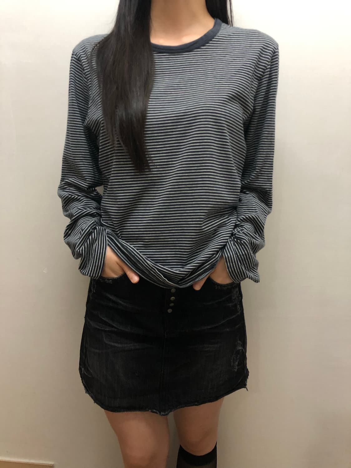 빈티지 캘빈클라인 스트라이프 티셔츠 상품이미지6