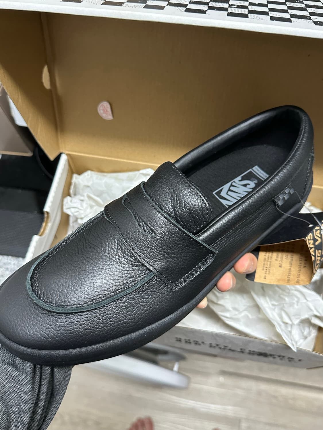 280 반스 로퍼 블랙 새상품 상품이미지2