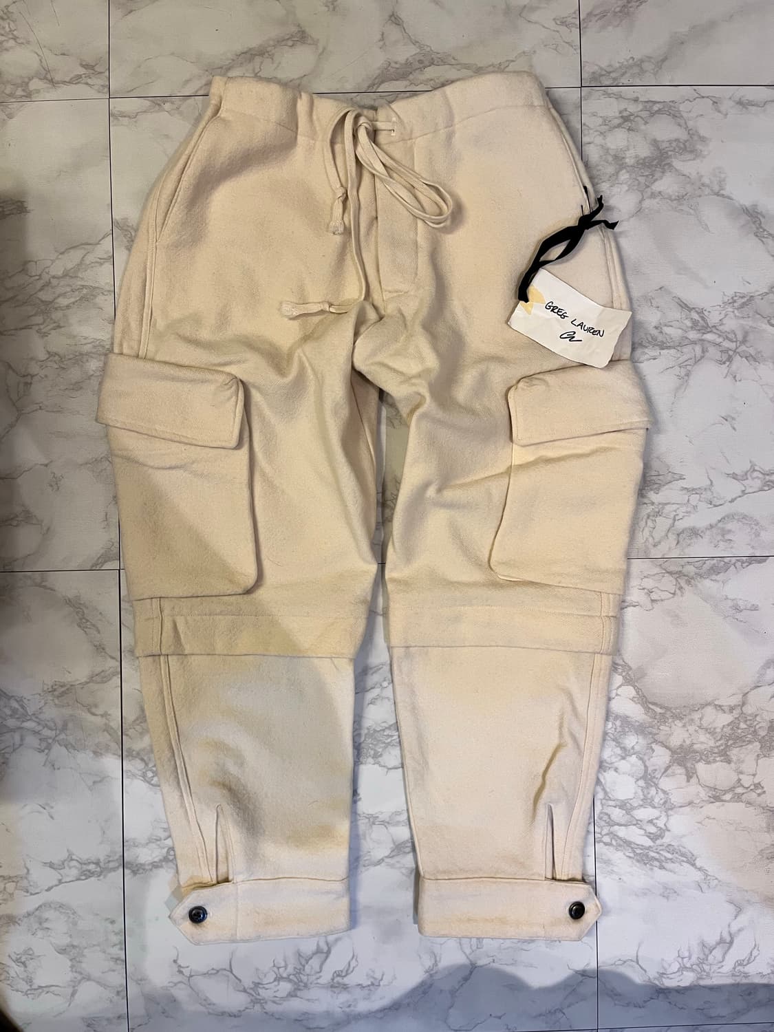 그렉로렌 울 카고 팬츠 상품이미지1