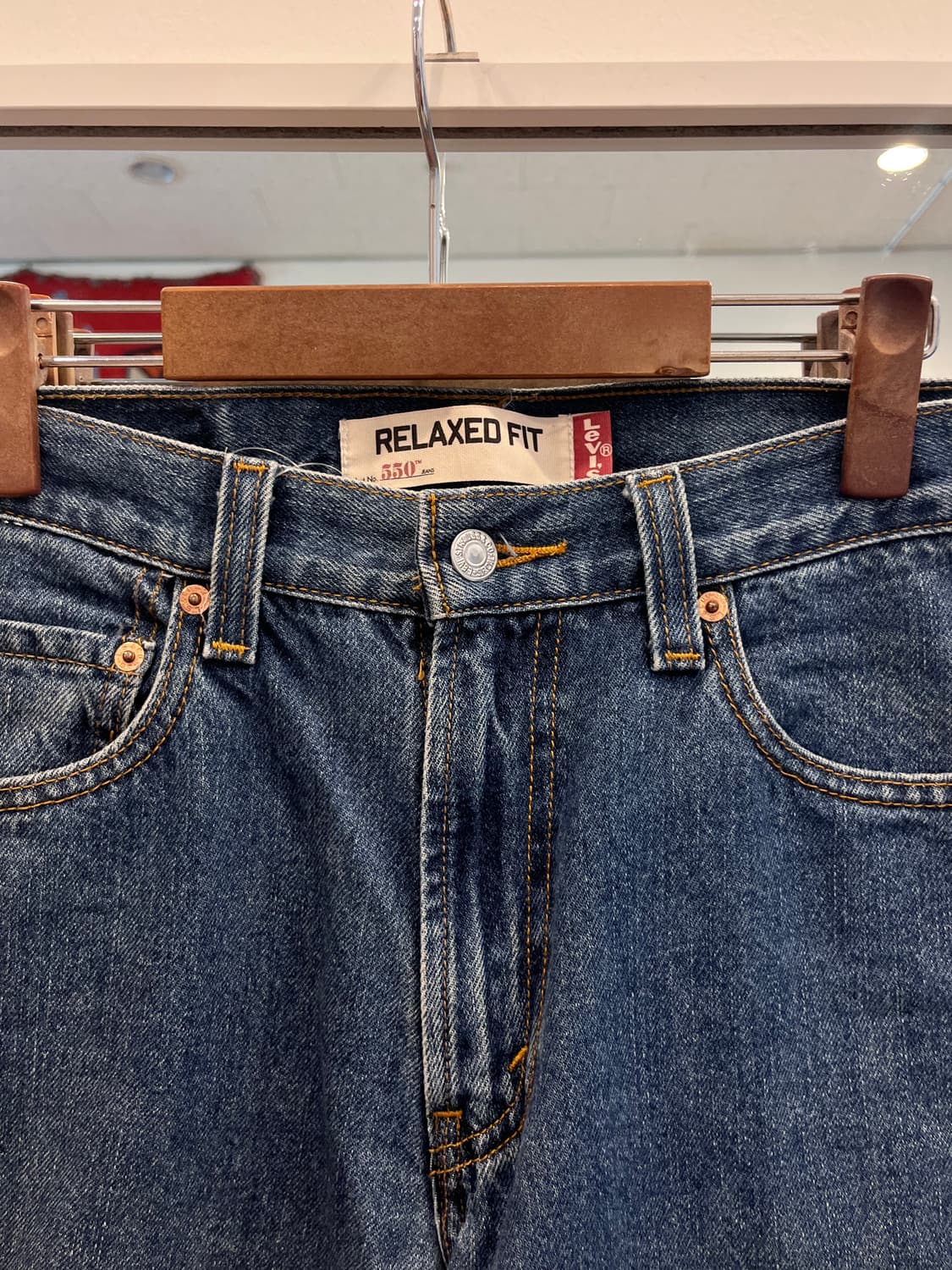 Levis 리바이스 550 컷오프 데님 쇼츠 팬츠 (29inch) 상품이미지2