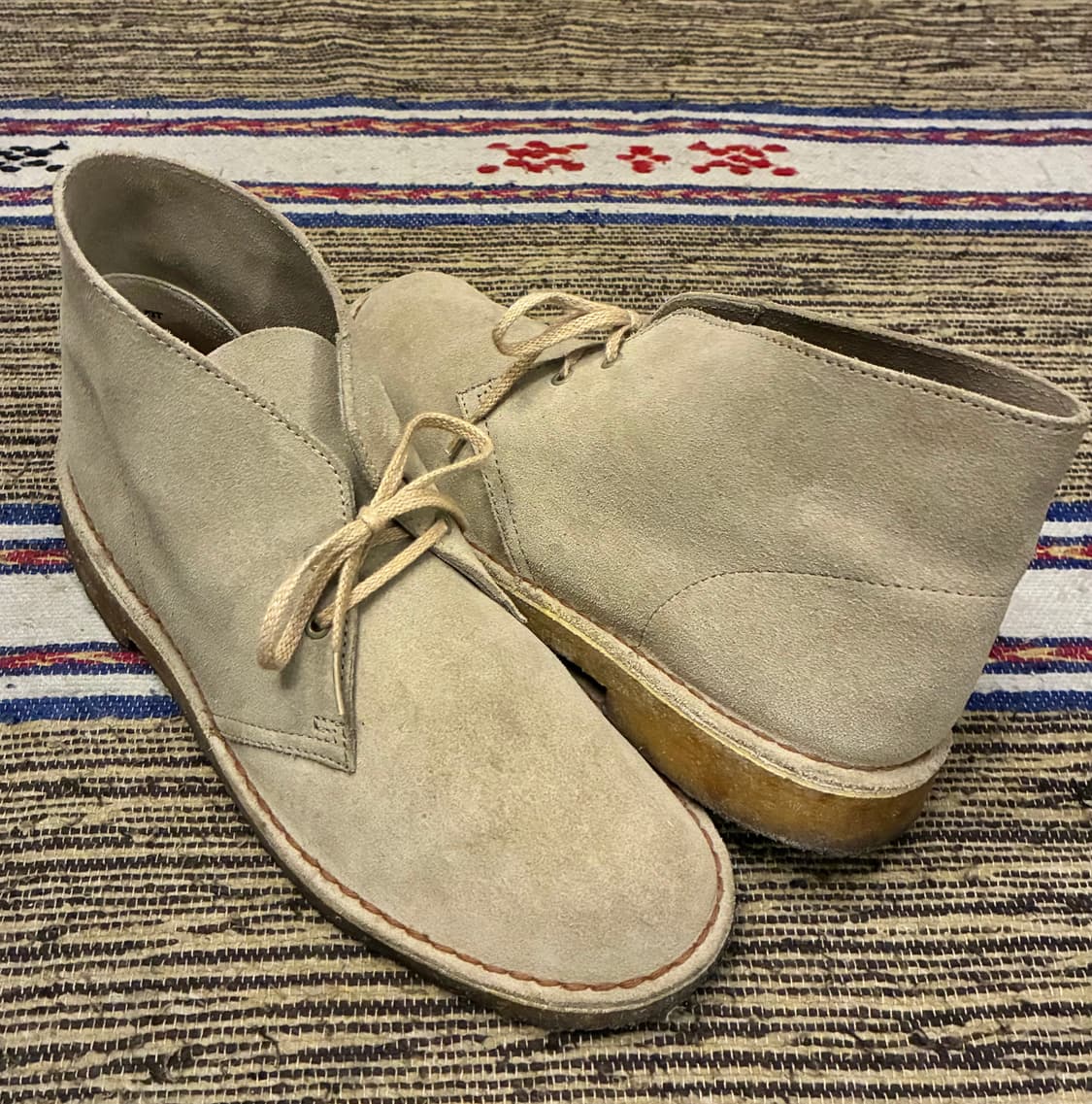 (260/us8)클락스 스웨이드 샌드 베이지 데저트부츠 처카부츠 상품이미지9