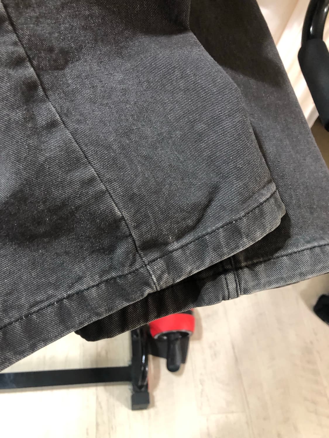 파브레가 카이 원턱 데님 스모키 블랙 1 상품이미지6