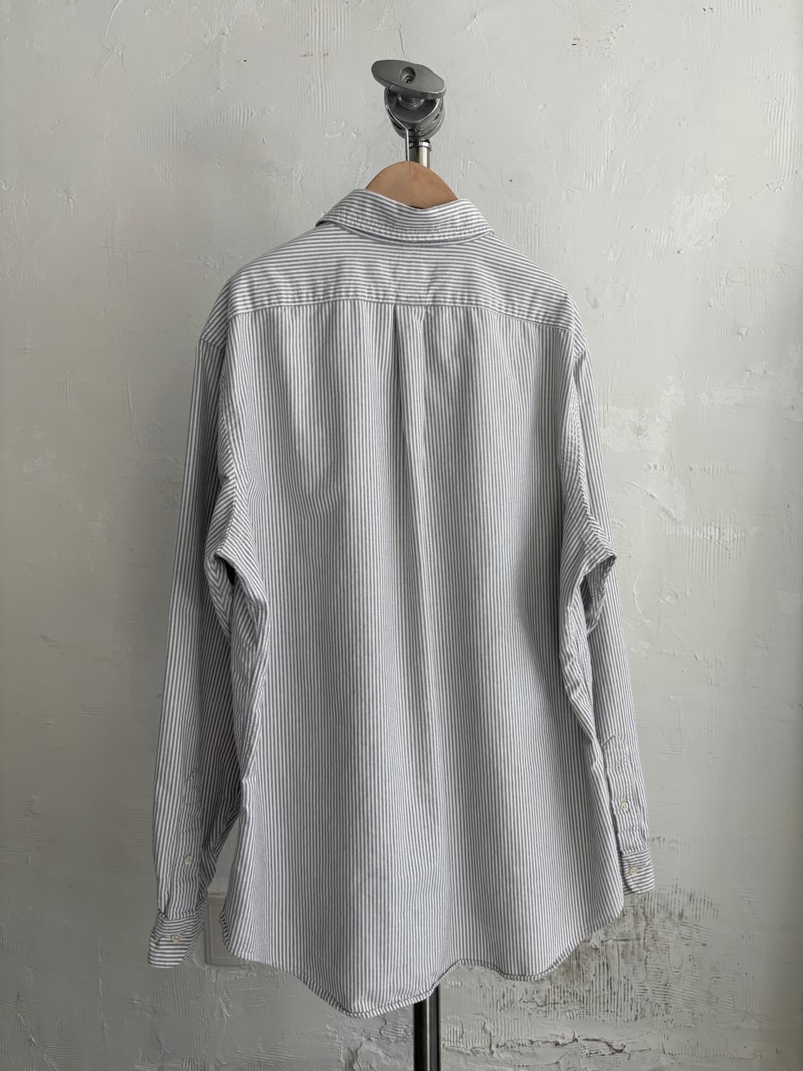  Polo 폴로 랄프로렌 신형 그레이 스트라이프 패턴 옥스포드 셔츠  ﻿ 상품이미지7