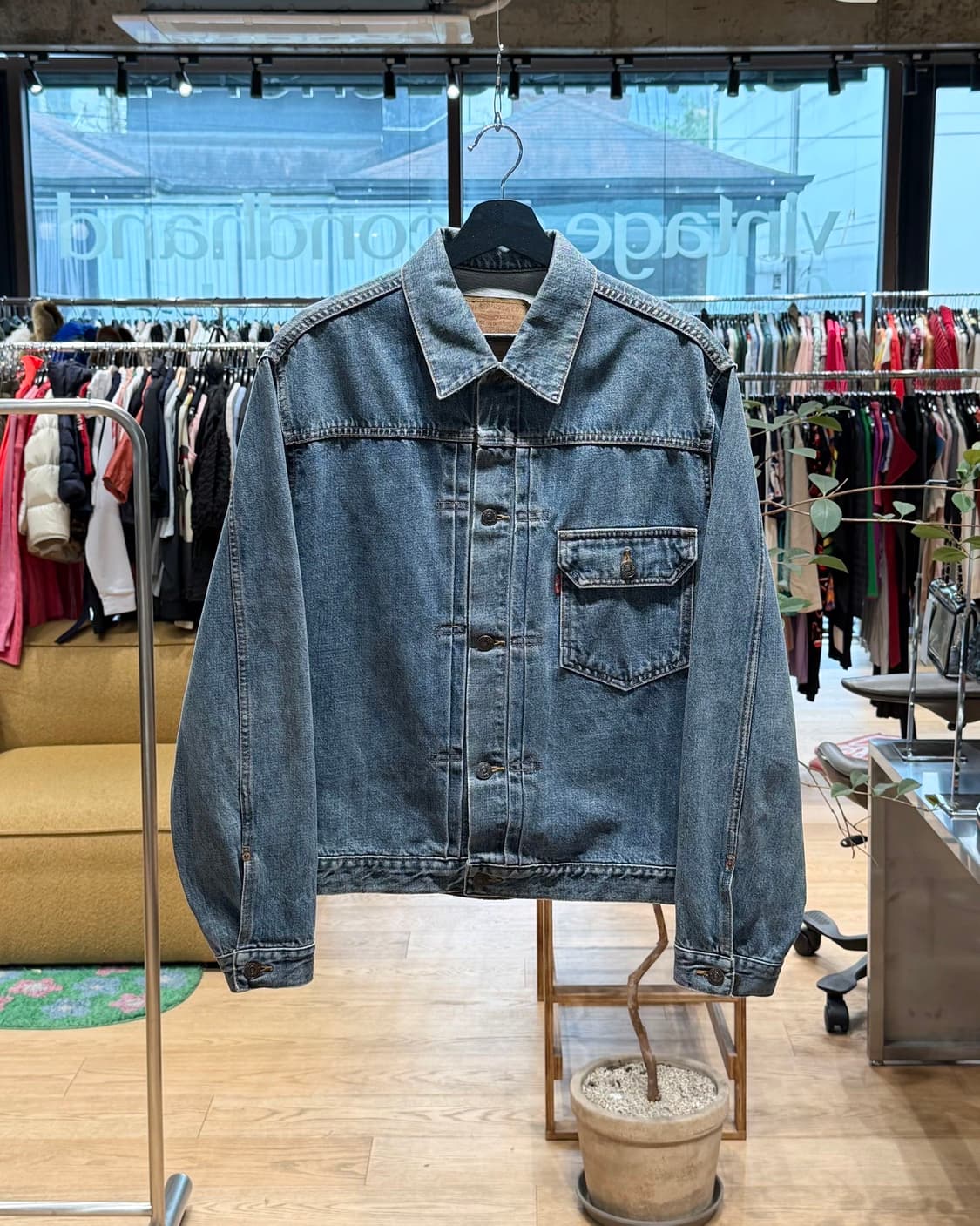 리바이스 70502 데님 트러커 자켓  상품이미지1