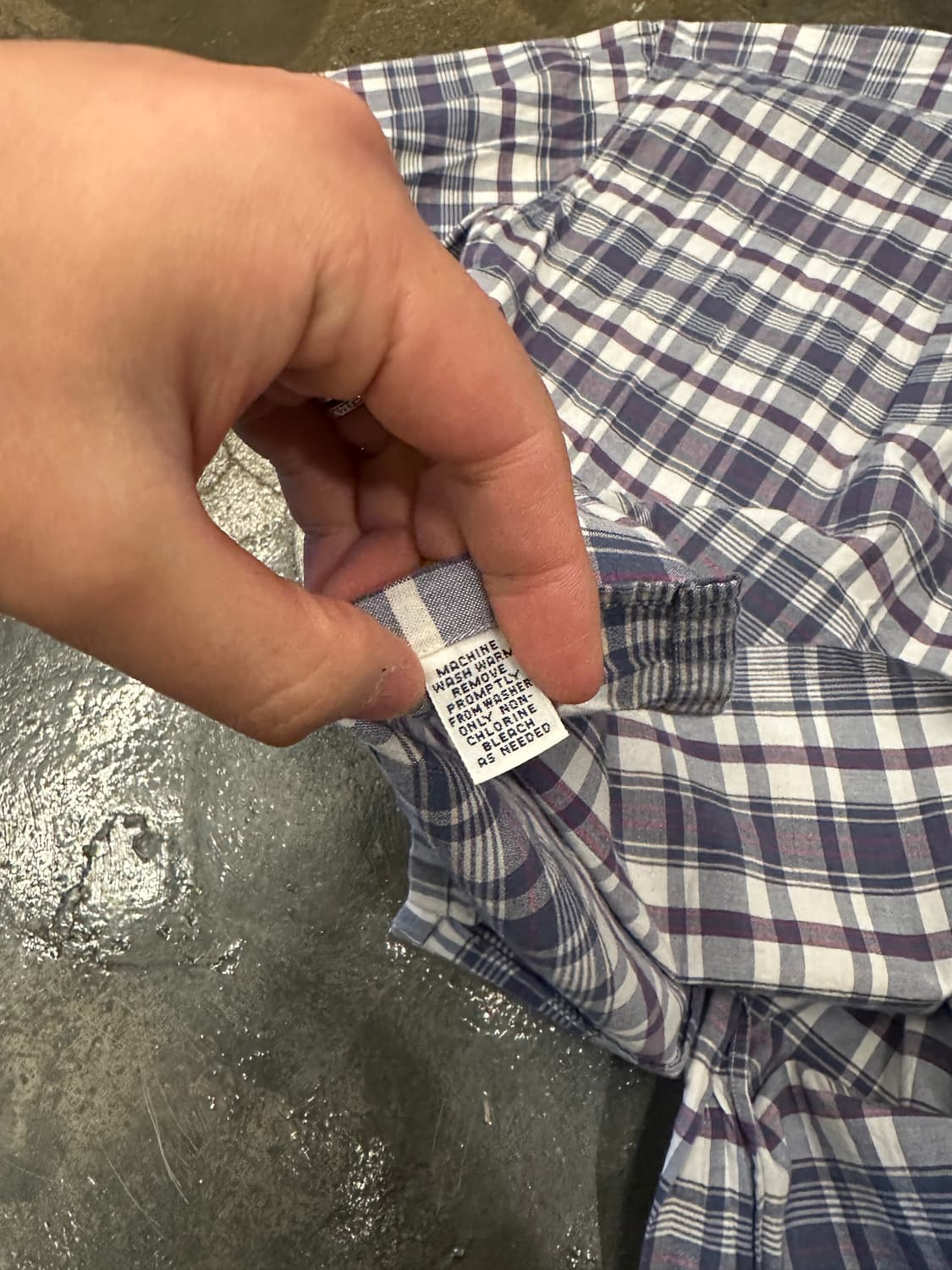 POLO 폴로 랄프로렌 체크 반팔셔츠 S 상품이미지6