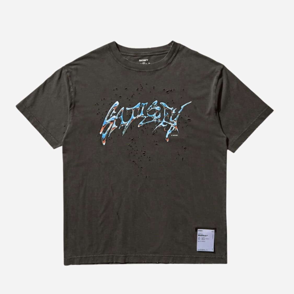 Satisfy Mothtech T-Shirt Aged Black 상품이미지3