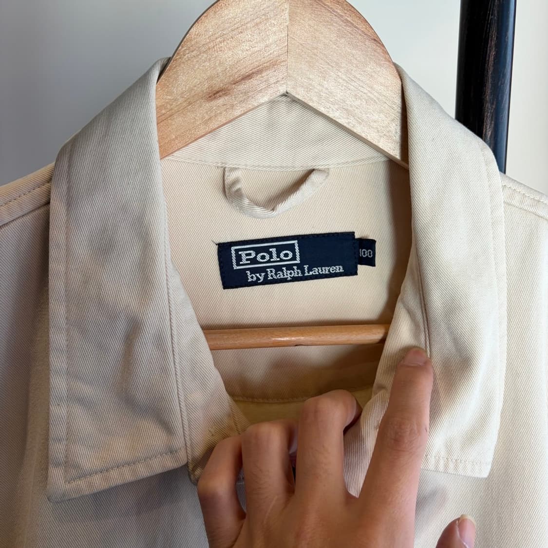 15449 - 폴로 랄프로렌 아이보리 블루종 자켓 상품이미지5