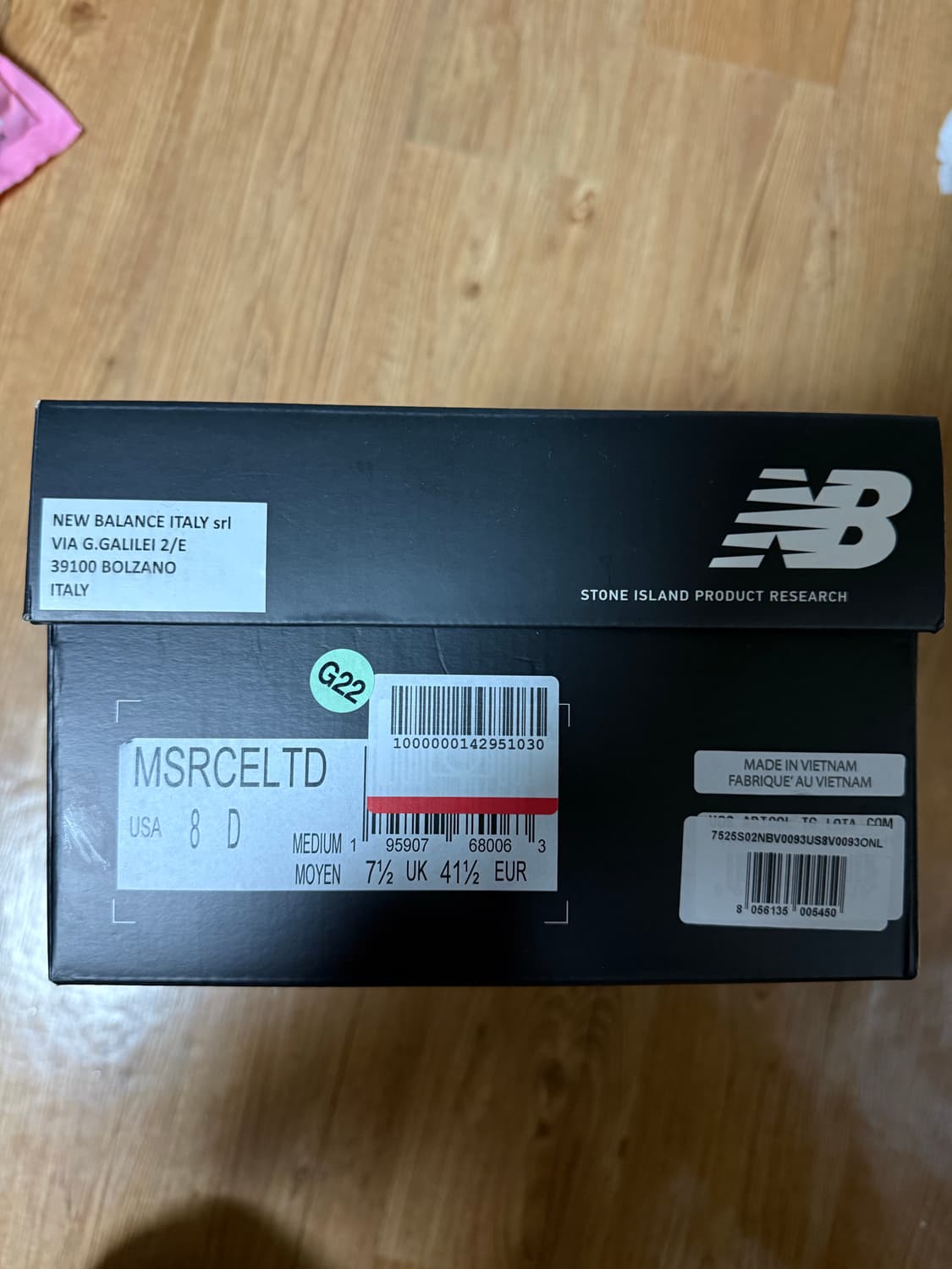 뉴발란스 x 스톤 아일랜드 x 도쿄 디자인 스튜디오 퓨 어셀 RC 엘리트 상품이미지5