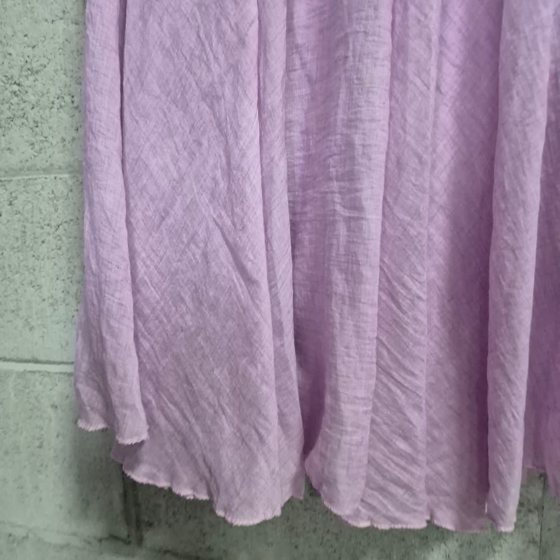 연보라 아사면 스커트 하구미/ 모리걸 스즈코 상품이미지5