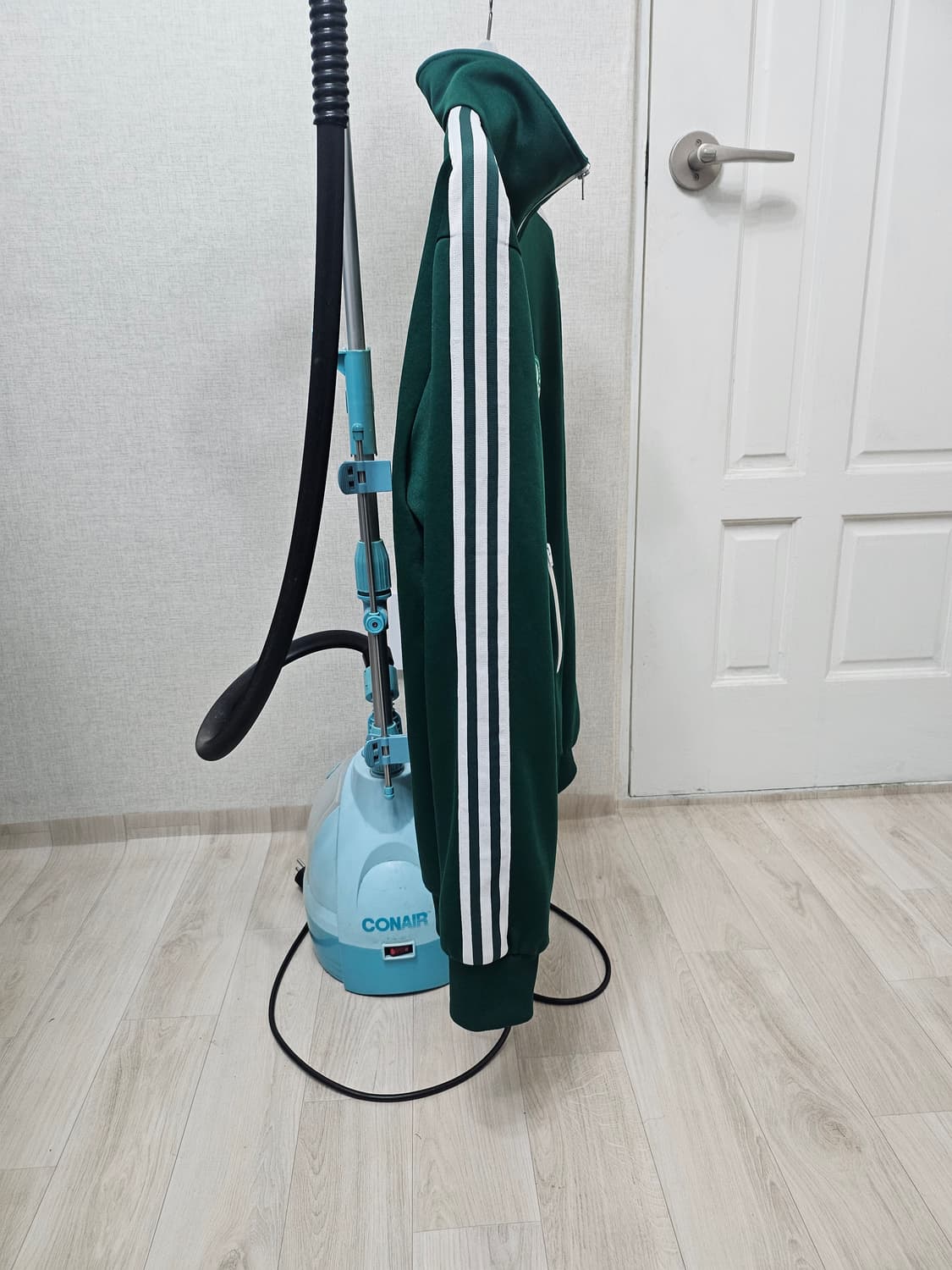 (110)2XL☆초대장급아디다스파이어버드팔메이라스백로고[딥그린]트랙탑져지 상품이미지5