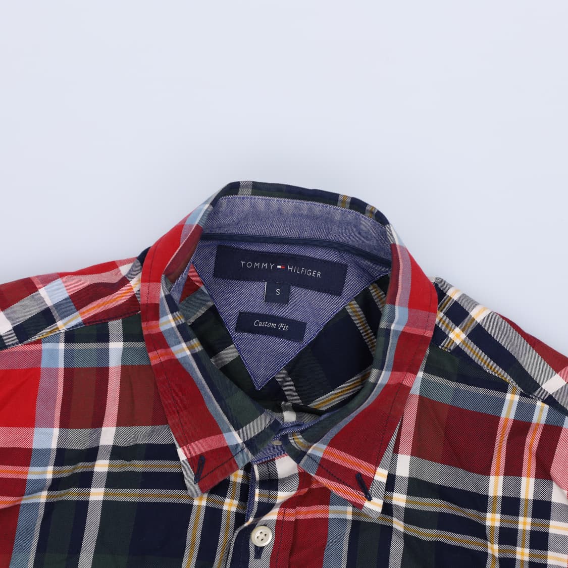 [S] 타미힐피거 커스팀핏 체크 셔츠 1219H1 상품이미지3
