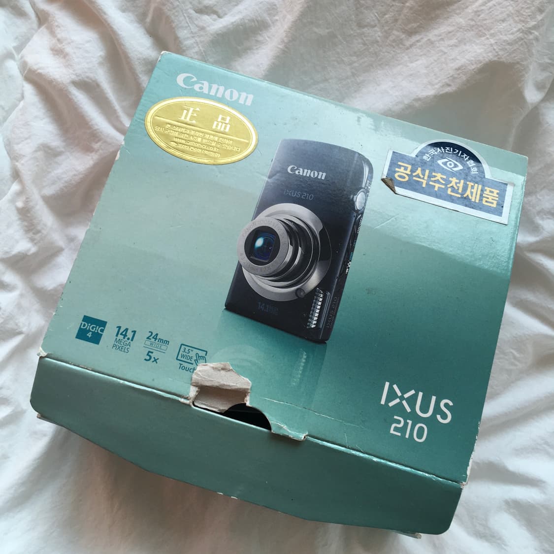 (S급 풀박) 캐논 익서스 IXUS 210 한글판 상품이미지5