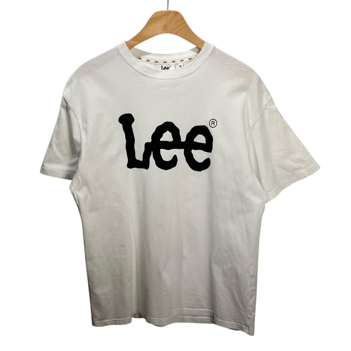 Lee 빅로고 화이트 반팔 상품이미지2