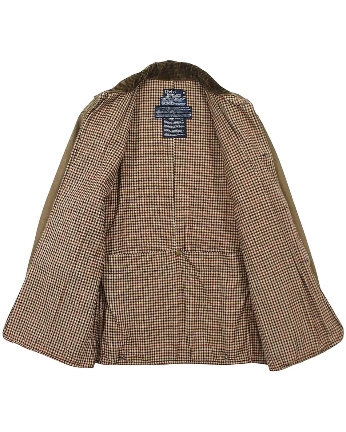 80-90s USA 폴로랄프로렌 오일클로스 왁스 헌팅 자켓 빈티지 미국제 상품이미지3