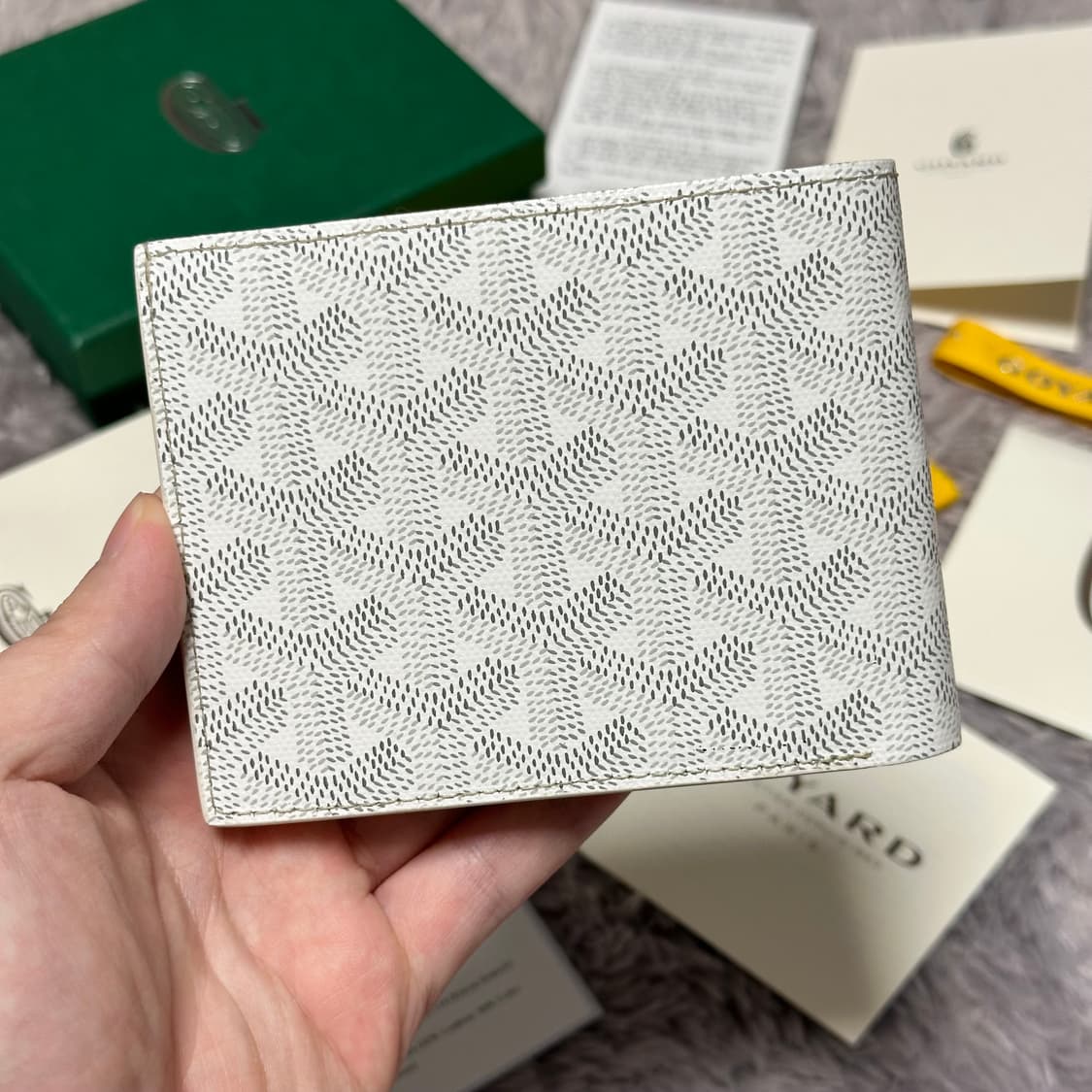 [풀구성] 고야드 빅투와르 반지갑 스페셜화이트 상품이미지2