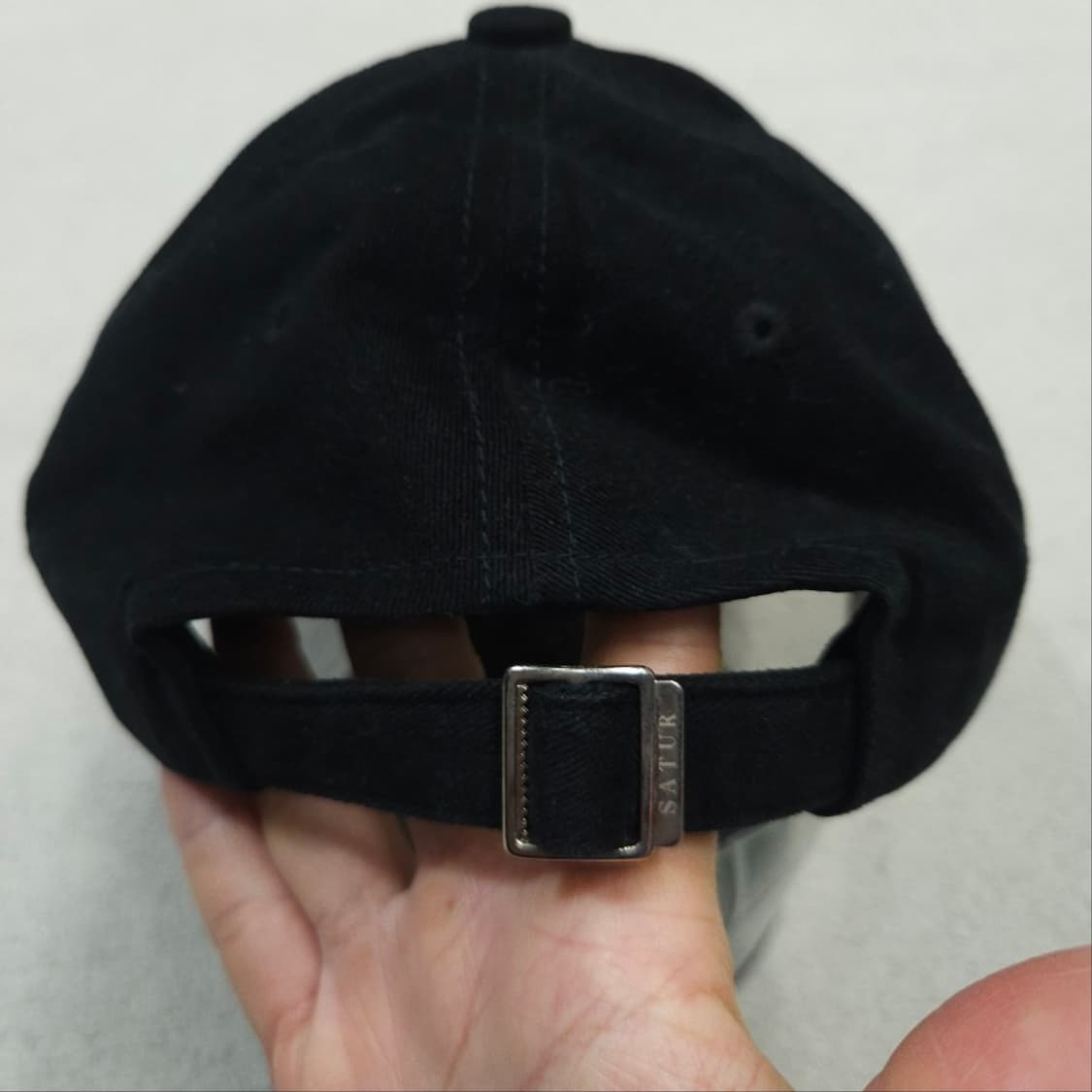 세터 볼캡 블랙 상품이미지5