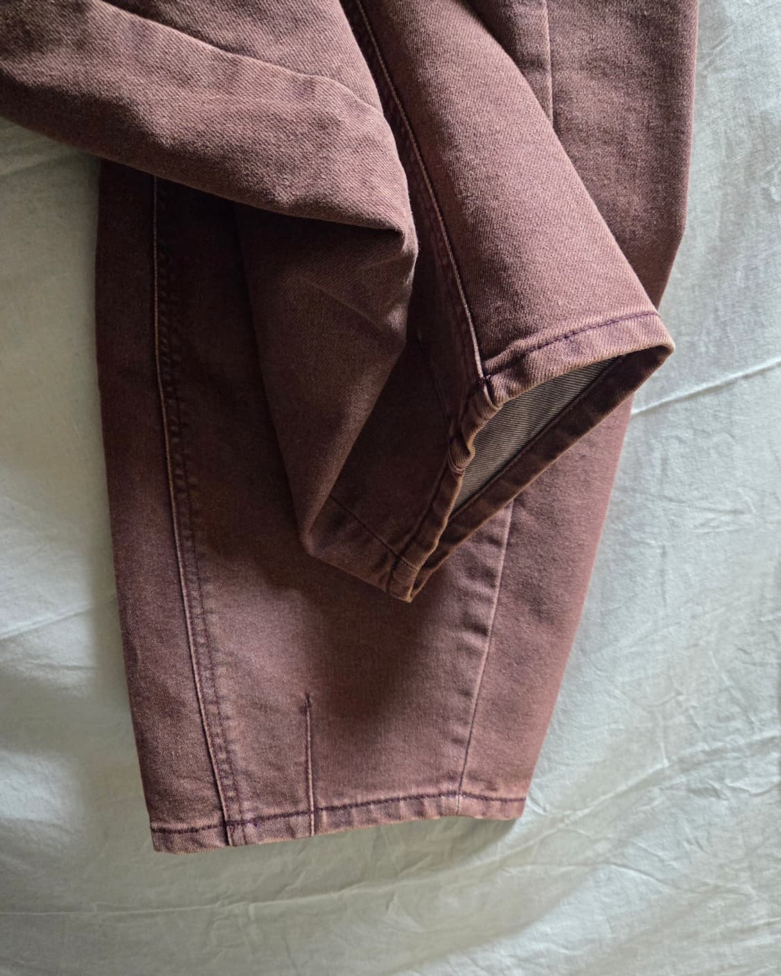 아르반 논 페이드 벌룬 데님 팬츠와인 3 상품이미지6