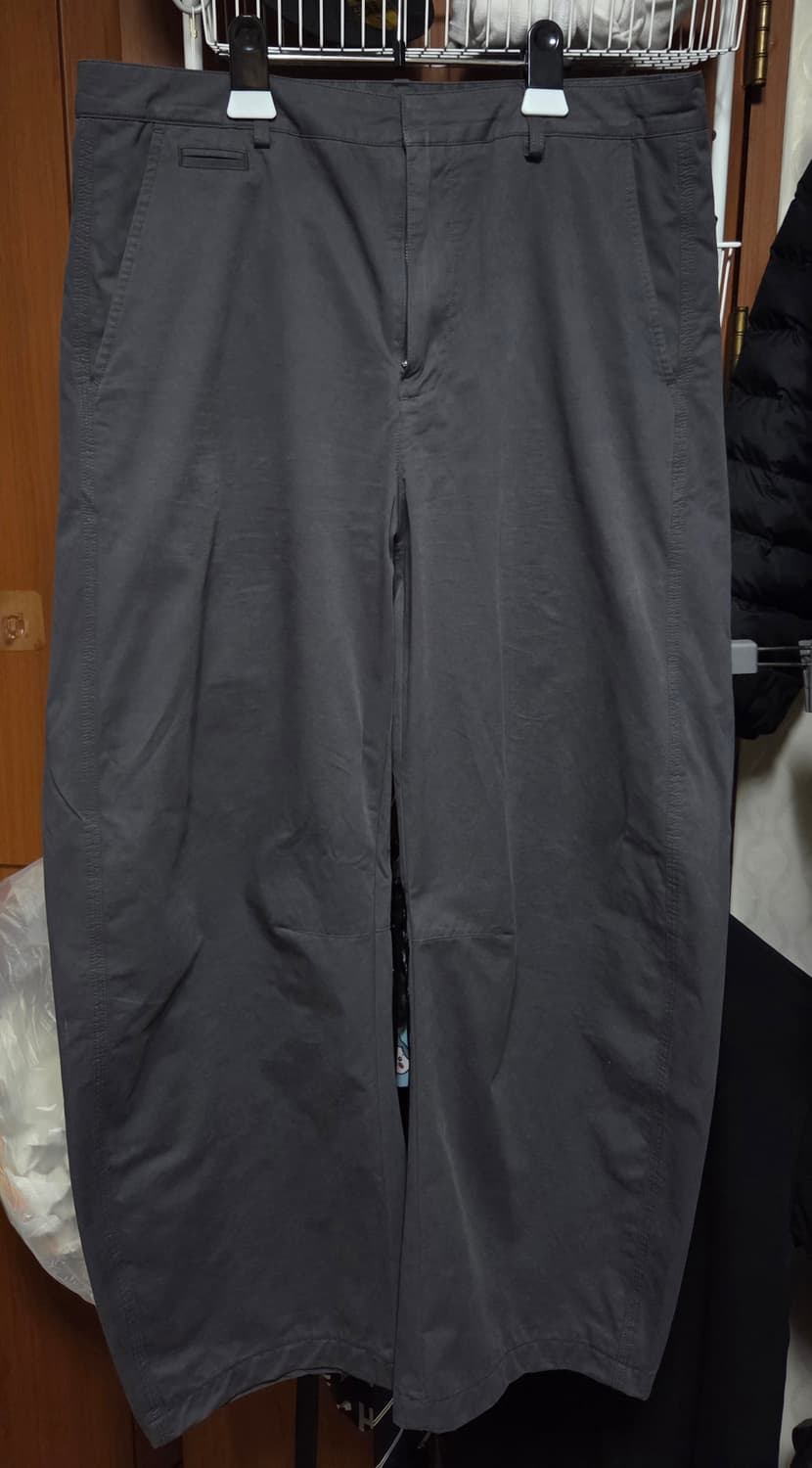인템포무드 새들 커브드 치노 팬츠 차콜 XL 상품이미지2