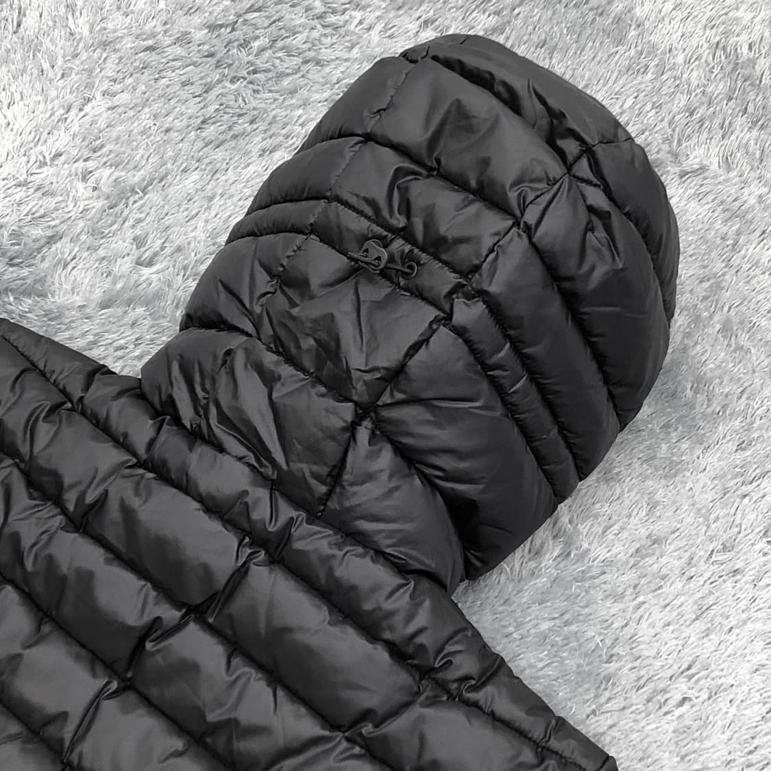 [premium] 립스탁 경량패딩 블랙 상품이미지9