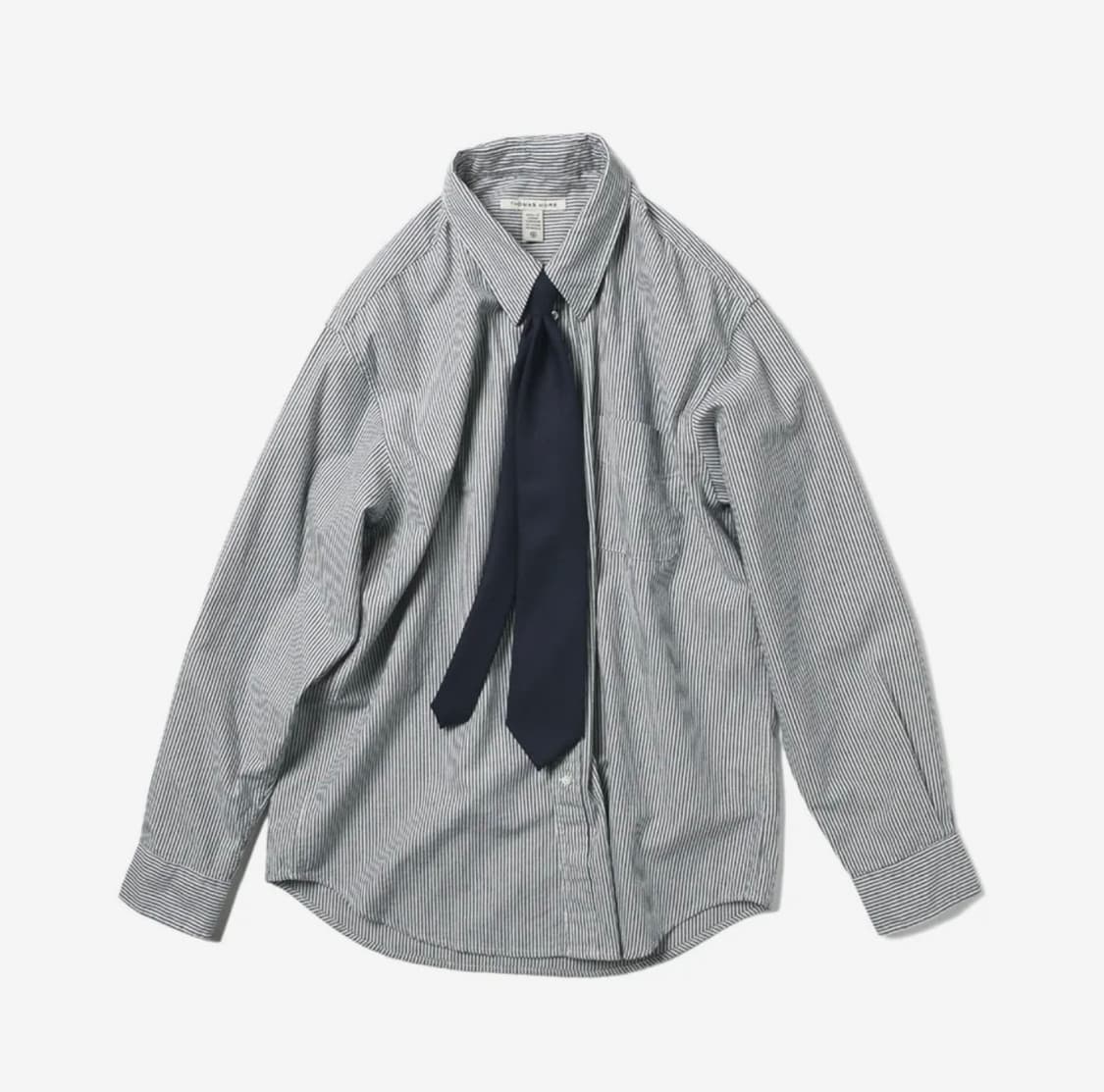 토마스모어 프렌치 스트라이프 셔츠 M 상품이미지1