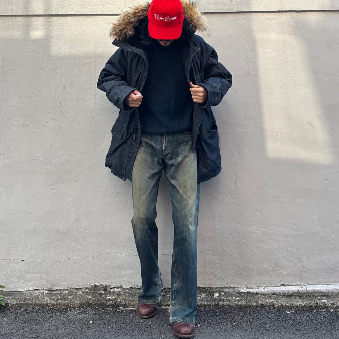 90년대 일본 lvc s702 셀비지 상품이미지3