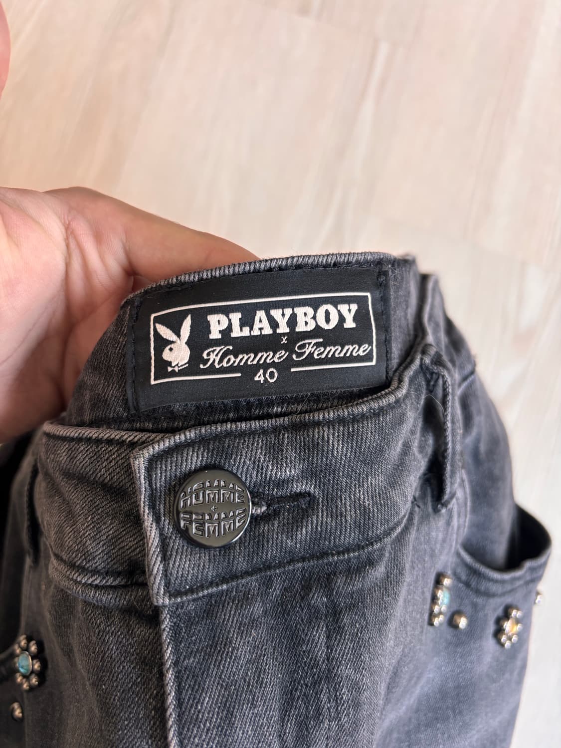 homme femme x playboy pants 상품이미지4