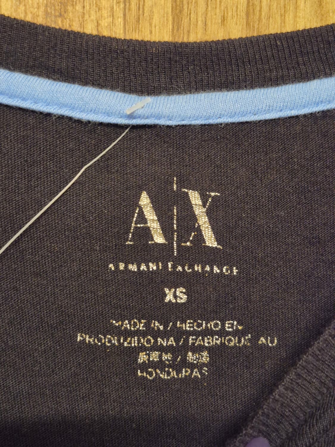 ARMANI EXCHANGE qubic t-shirt 상품이미지4
