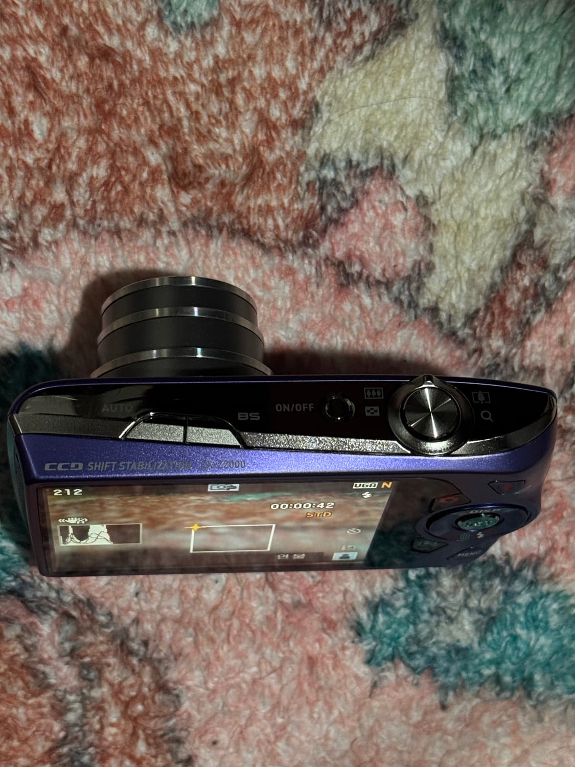 카시오 엑슬림 Z2000 퍼플 상품이미지4