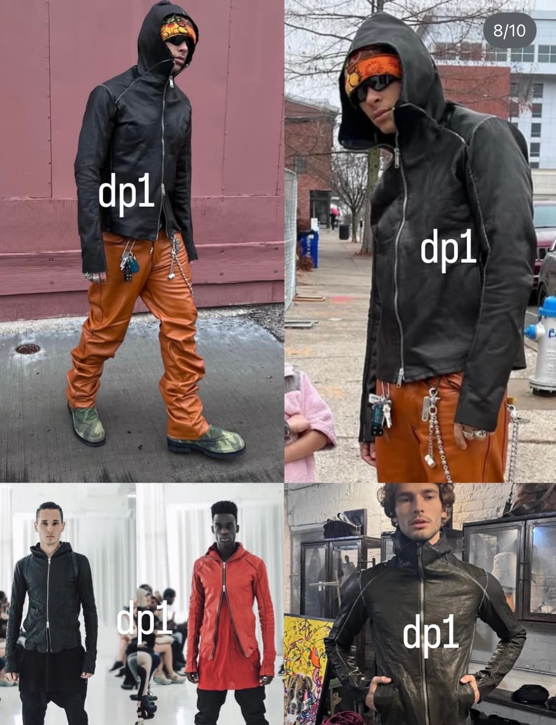 잠바렛 - 24FW 레더 헨릭슨 후디 상품이미지8