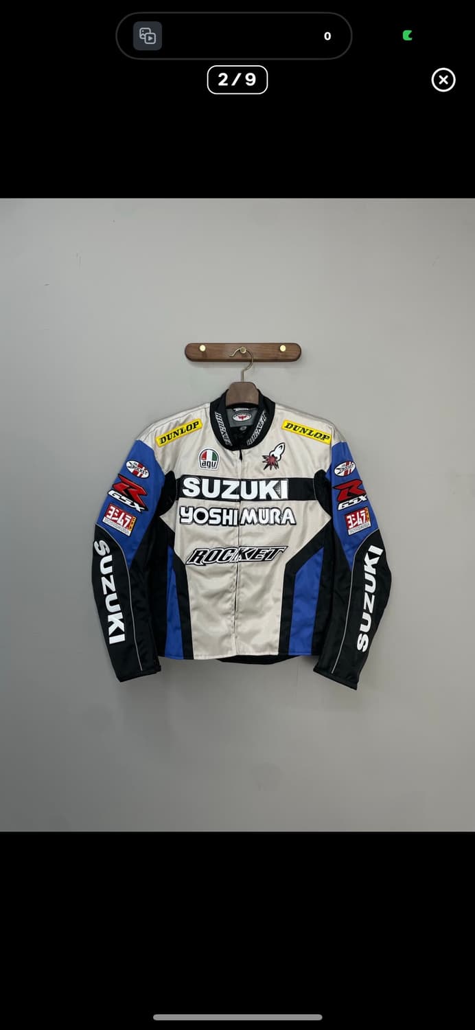 스즈키 요시무라 레더 레이싱 자켓 A3350 상품이미지2