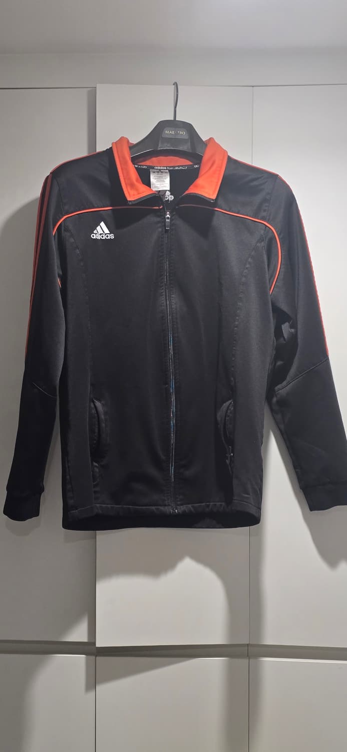 빈티지 아디다스 져지 오렌지 블랙 상품이미지1
