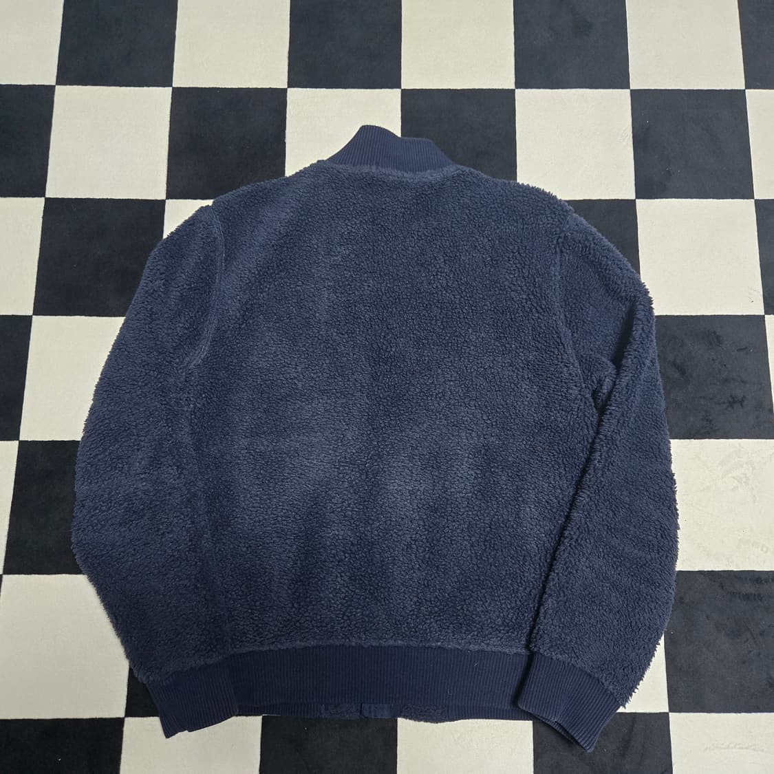 S 폴로랄프로렌 양털 봄버 네이비 상품이미지5