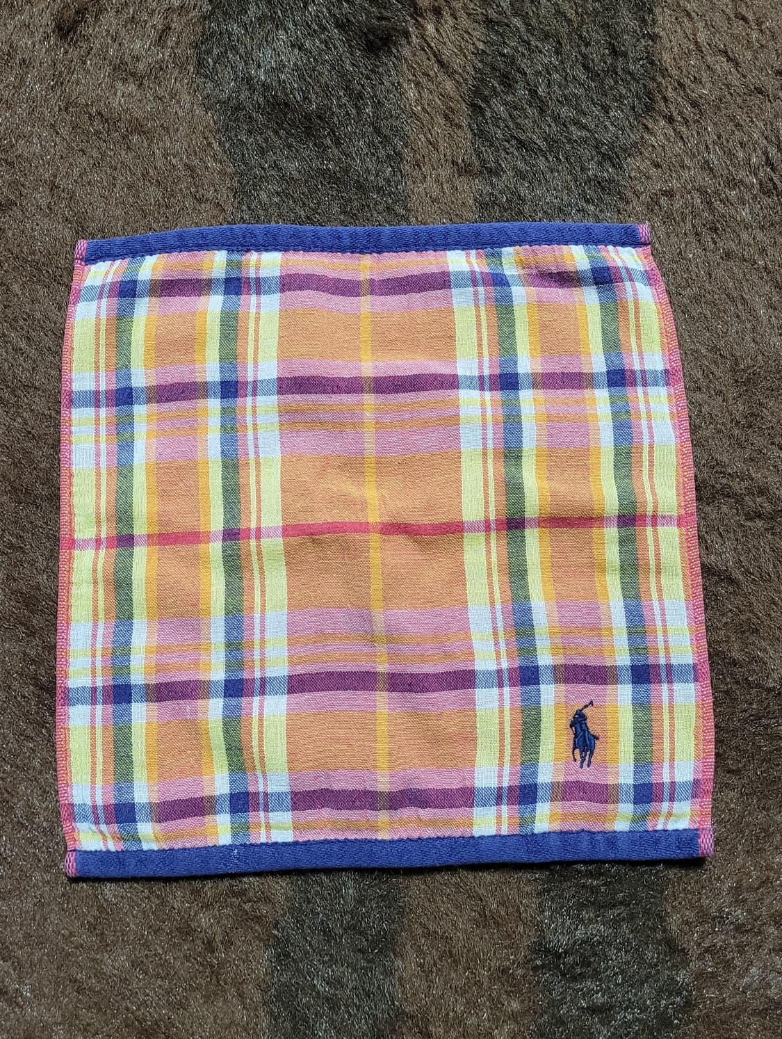 폴로 랄프로렌 남녀공용 타올소재 중형 손수건 또는 소형 타올(30*30) 상품이미지1