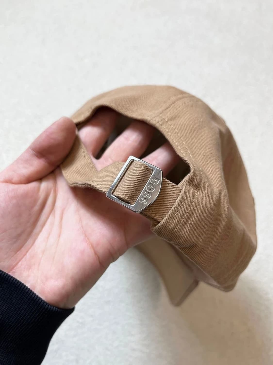 휴고보스 BOSS 23ALL 코튼 트윌 볼캡 A1753 상품이미지7