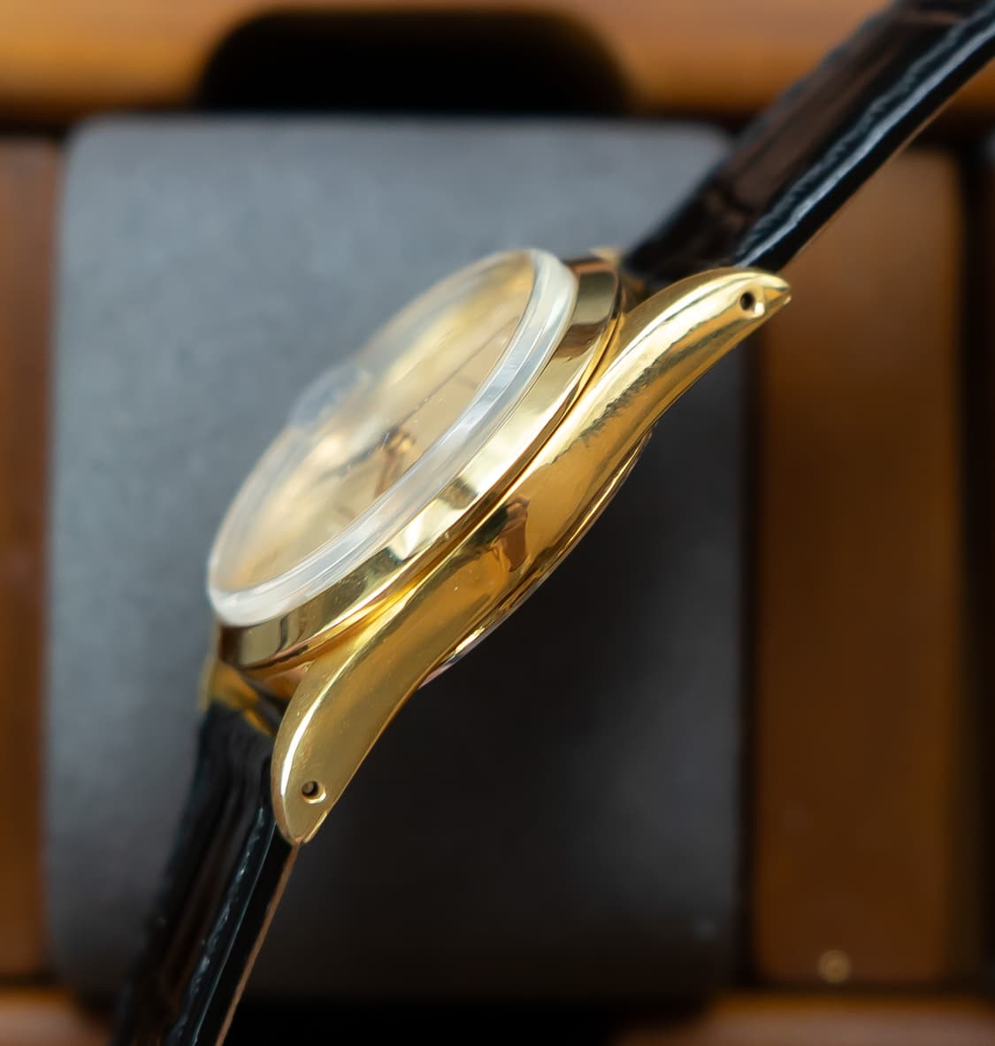 [희귀] 롤렉스 오이스터 데이트 6694 캡골드 빈티지 수동 시계 상품이미지4