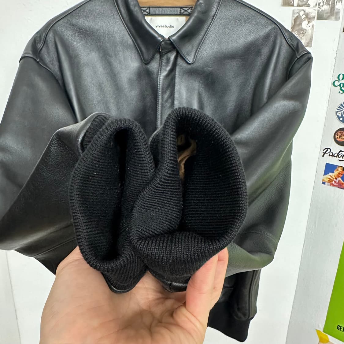 비바스튜디오 소가죽 A2 자켓 상품이미지3