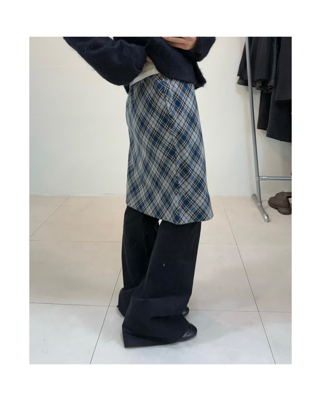 빈티지 미디 스커트 상품이미지2