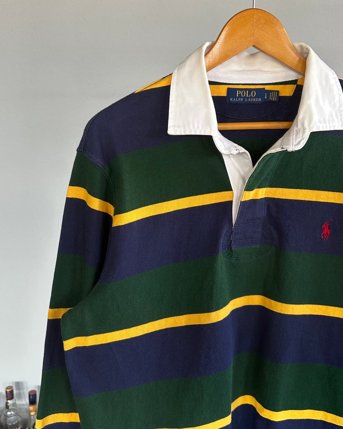[L]폴로 랄프로렌 아이코닉 럭비 티셔츠 상품이미지2