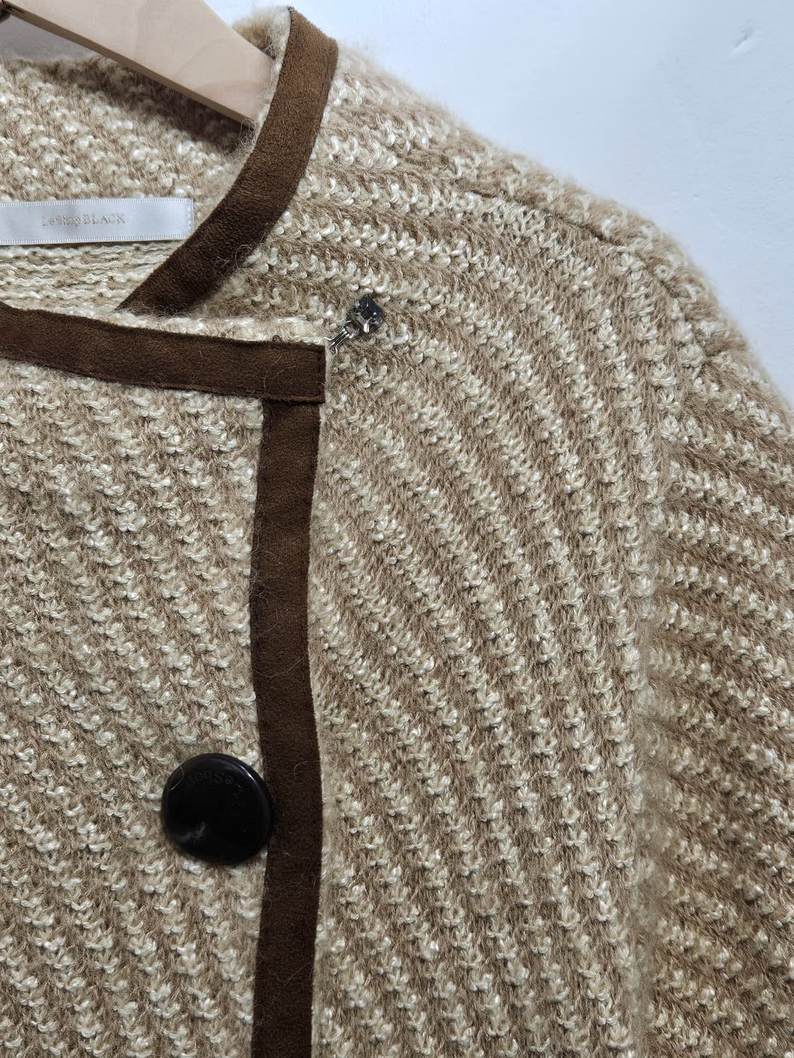 르샵블랙(LeShop Black) 모헤어혼방 코트 66 상품이미지6