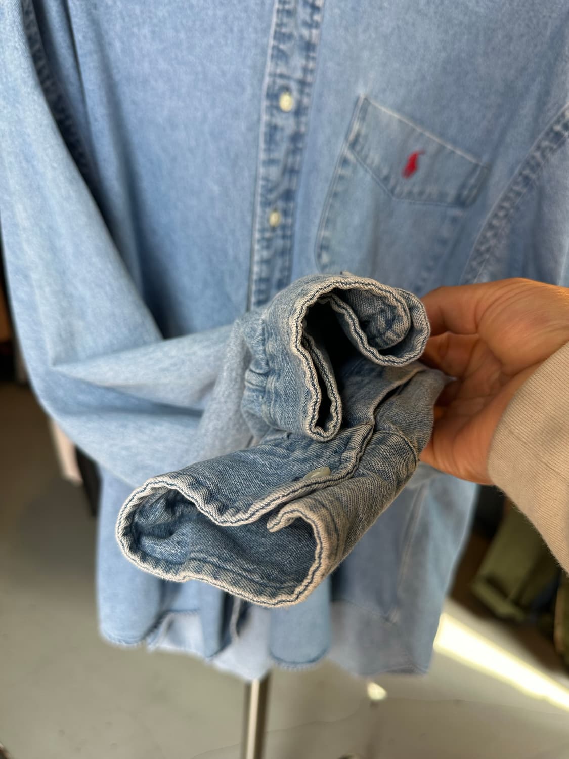 90s 폴로 랄프로렌 빅셔츠 상품이미지6