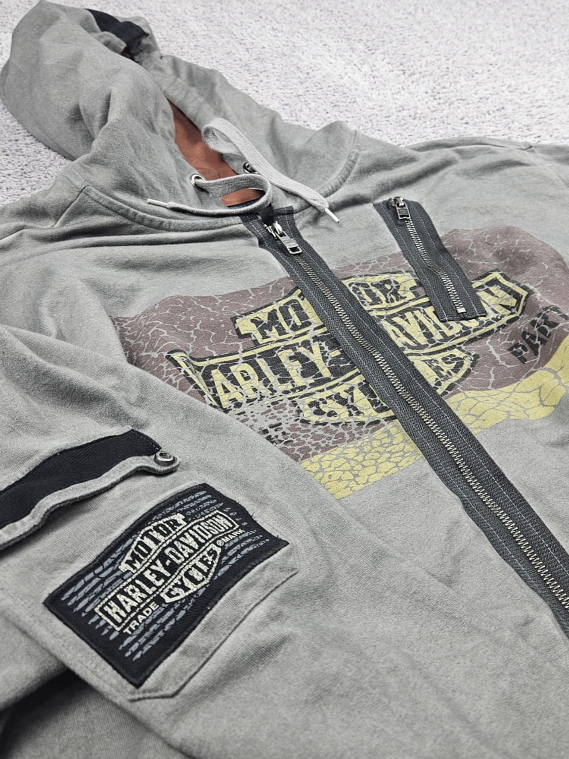 할리데이비슨 포켓 유틸리티 스웻 후드집업 ( 2XL ) / 10244 상품이미지10