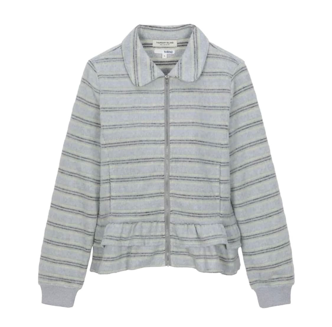 Thursday Island 라운드 카라 집업 상품이미지1