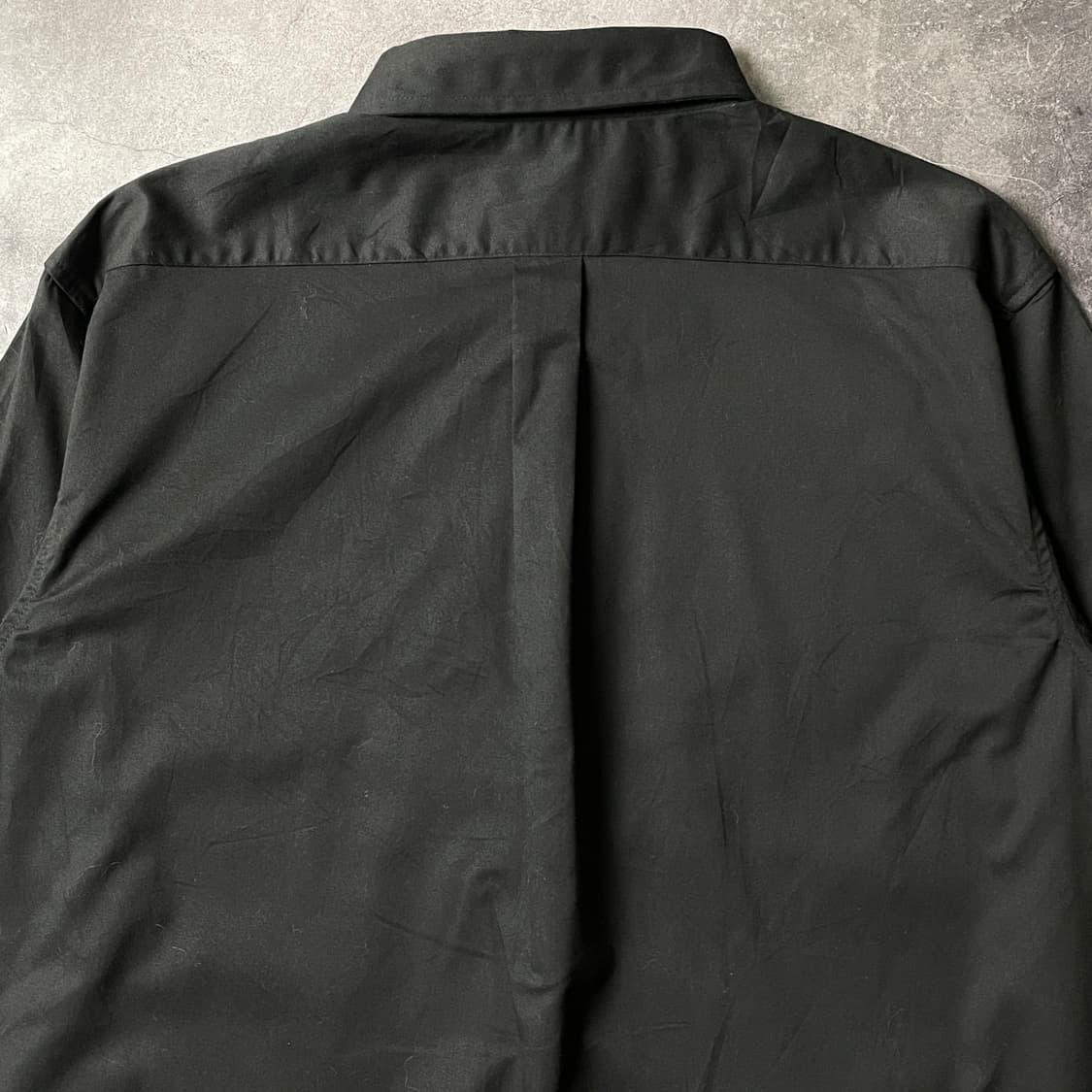 CORE 데드스탁 블랙 코튼 셔츠 A00652 상품이미지7