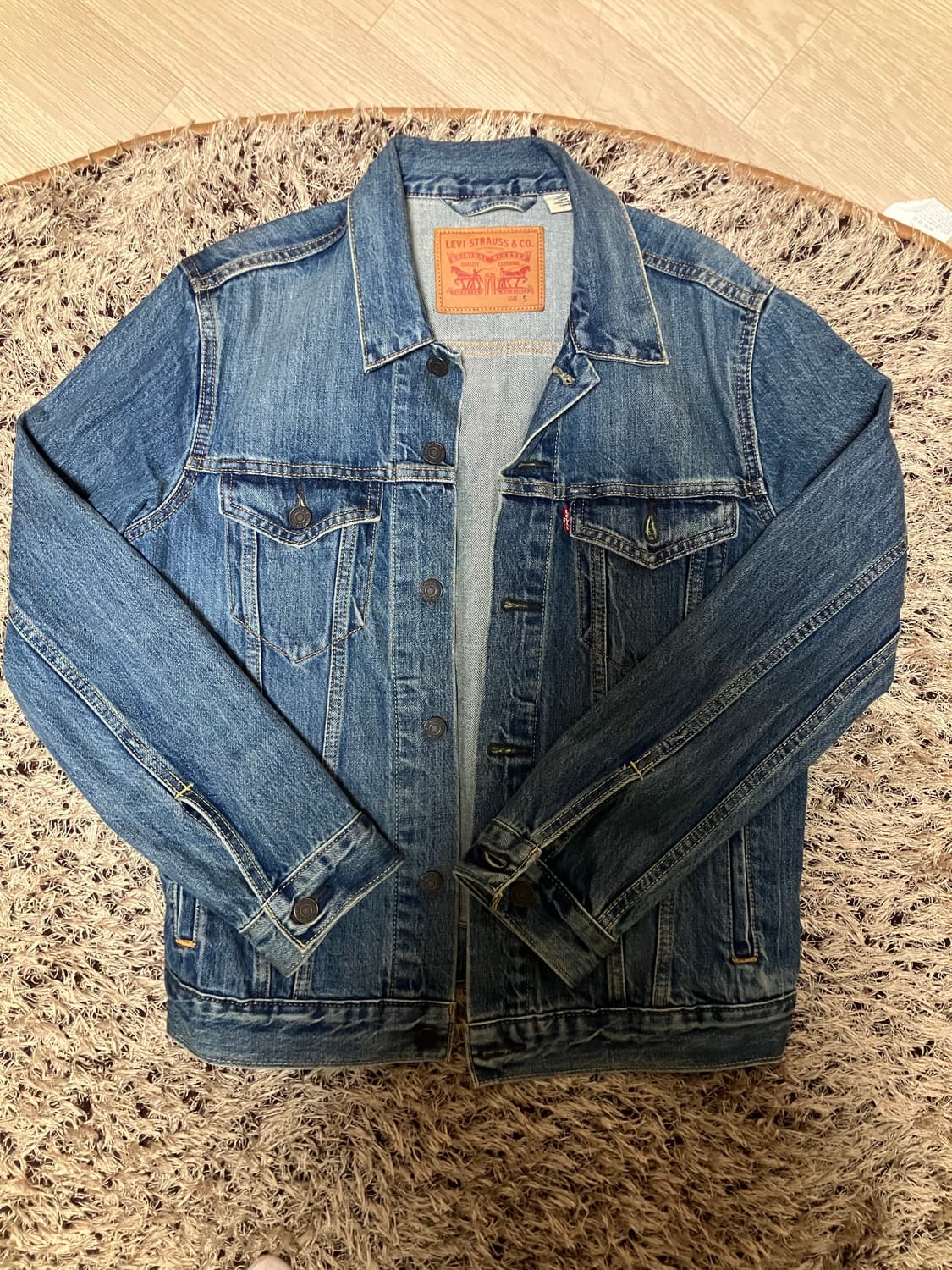 00s 리바이스 72334-0136 인디고 데님 트러커 자켓 상품이미지2