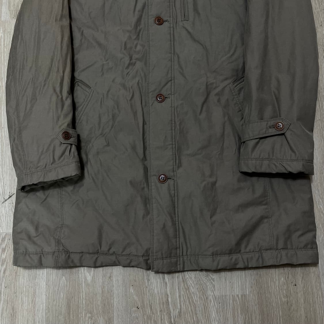 올젠 남성 싱글 트렌치코트 XXL/110 상품이미지7