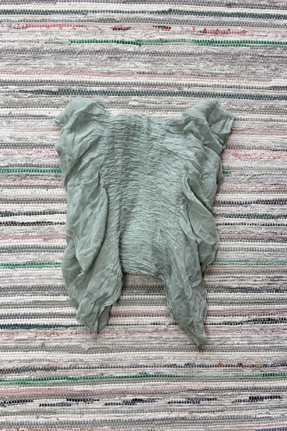 Crinkled Lightweight Long Scarf 상품이미지3