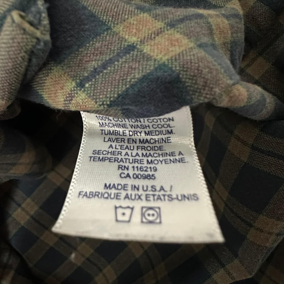 STEVEN ALAN JAPAN usa made check shirt 상품이미지4