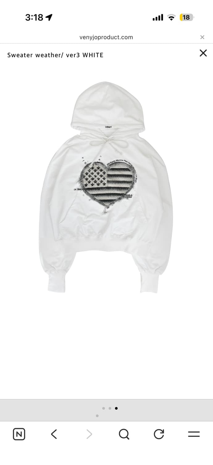 베니조프로덕트 크롭후디 0사이즈 상품이미지2