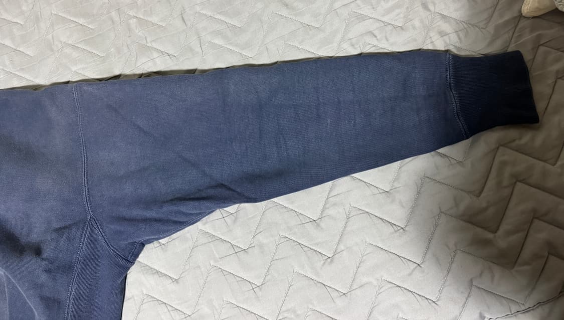 아프레쎄 하프집업 스웻셔츠 네이비 2사이즈 상품이미지3